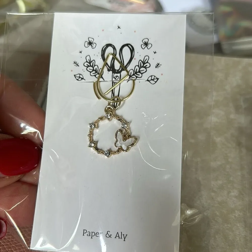 Paper & Aly clip charms and magnet enamel clip NWT bundle 3